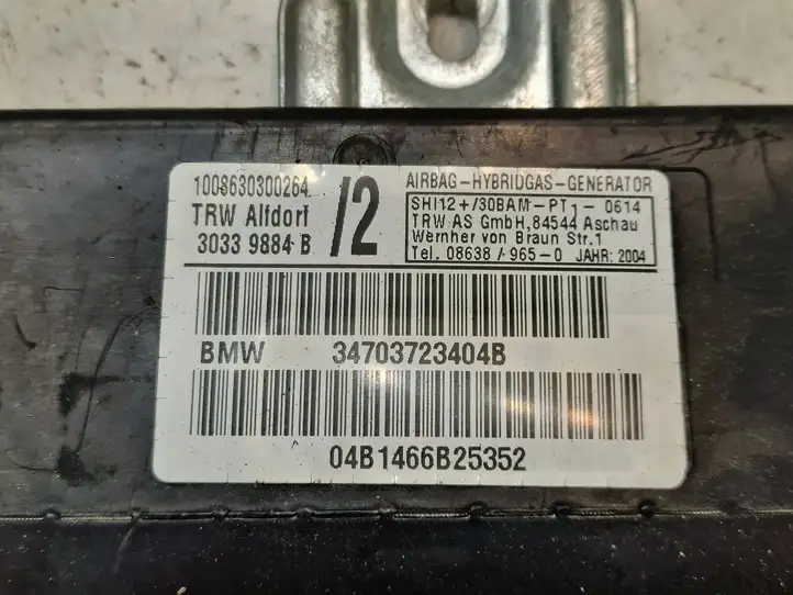 BMW X5 E53 (1999 - 2006) 30339884B Подушка безопасности двери — фото 2