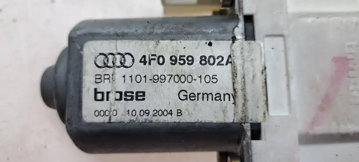 Audi A6 S6 C6 4F (2004 - 2008) 4F0959802A Стеклоподъемник задней двери — фото 3