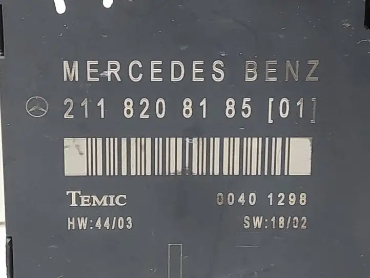 Mercedes-Benz E W211 (2002 - 2009) 2118208185 Блок управления дверью — фото 2