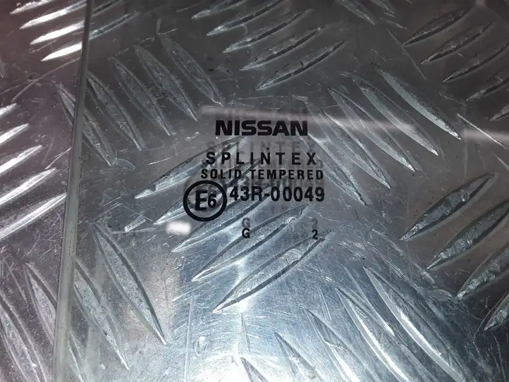 Nissan Primera (2001 - 2008) 43R00049 Стекло задней двери — фото 3