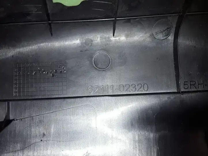 Toyota Auris E180 (2012 - 2018) 6211102320 Обшивка стойки A — фото 3
