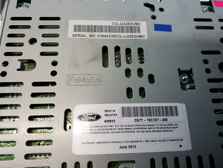 Ford Fusion II (2013 - ) DS7T19C107AM Магнитола / мультимедийная система — фото 3