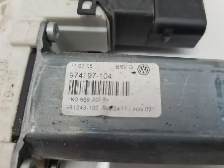 Volkswagen PASSAT B6 (2005 - 2010) 1K0959703F Стеклоподъемник задней двери — фото 3