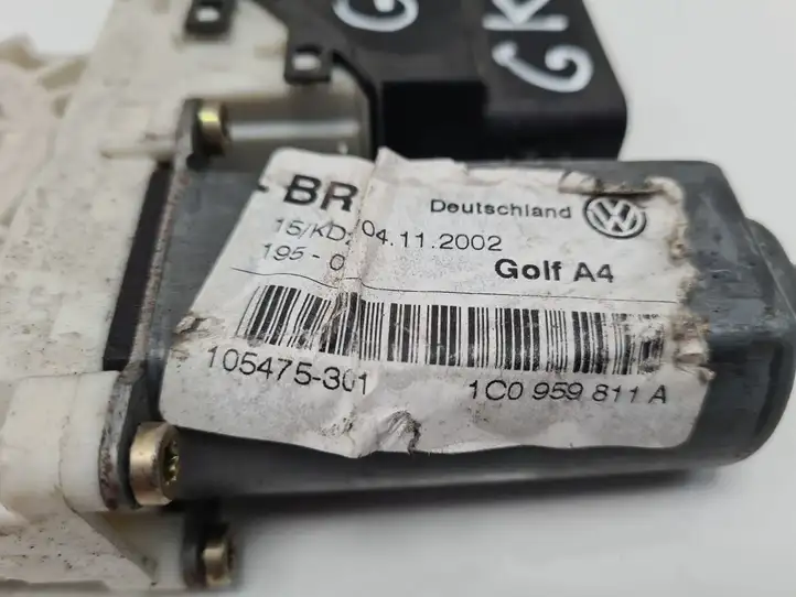 Volkswagen Golf IV (1998 - 2005) 1C0959811A Стеклоподъемник задней двери — фото 3