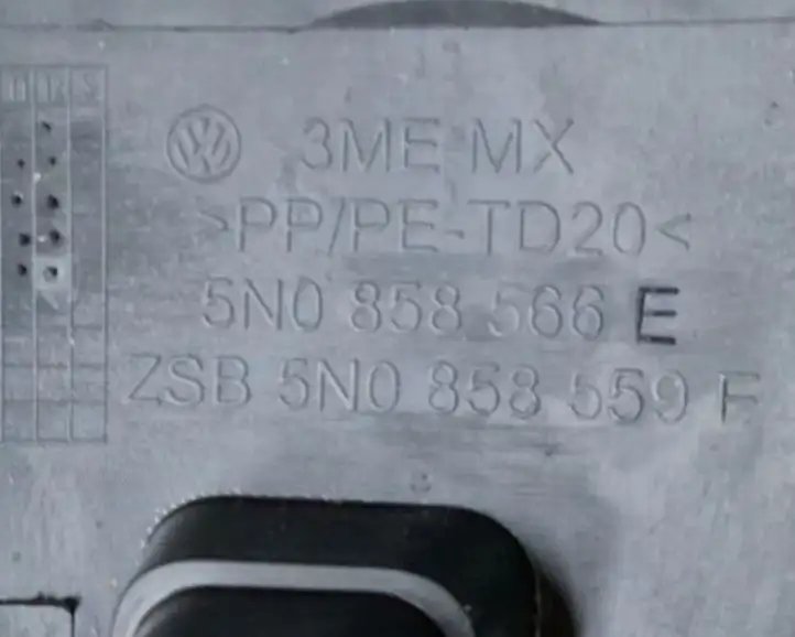Volkswagen Jetta VI (2011 - 2018) 5N0858566E Обшивка рулевой колонки — фото 8