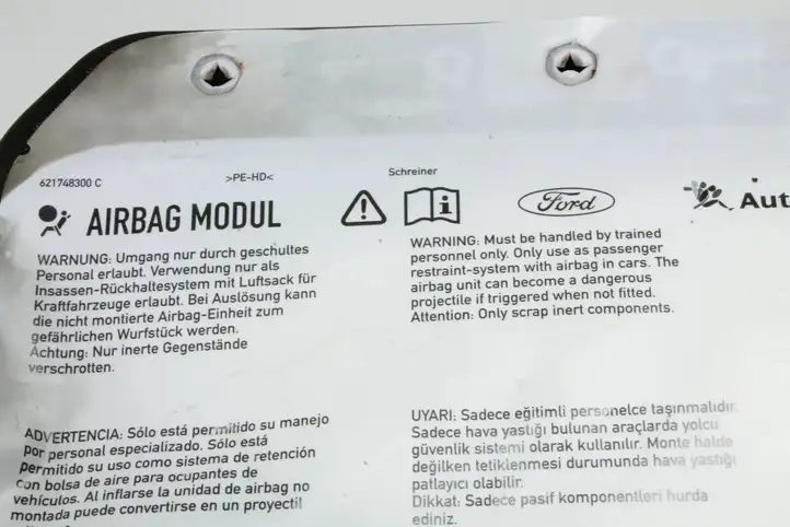 Ford Focus (2011 - 2015) 0589P1000310 Подушка безопасности пассажира — фото 2