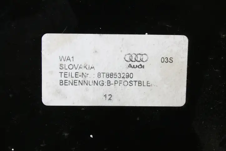 Audi A5 8T 8F (2007 - 2011) 8T8853290 Накладка стекла передней двери — фото 7