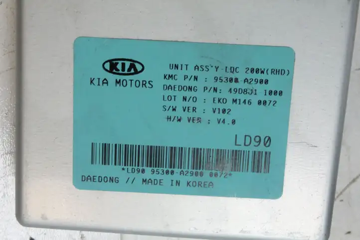 Kia Ceed (2012 - 2015) 95300A2900 Модуль управления кузовом (BCM) — фото 10