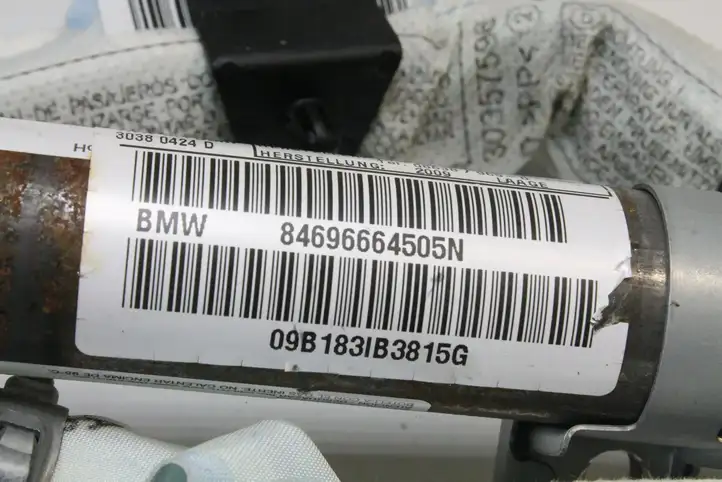 BMW 3 E90 E91 (2005 - 2012) 84696664505N Боковая подушка безопасности шторка — фото 7