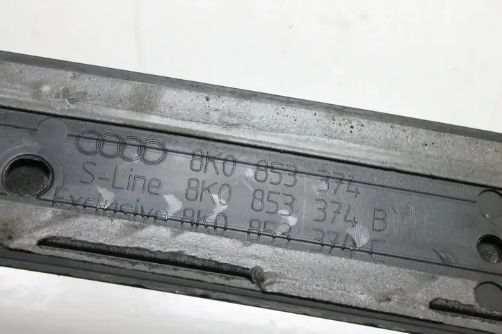 Audi A4 S4 B8 8K (2007 - 2011) 8K0853374 Отделка переднего порога — фото 6