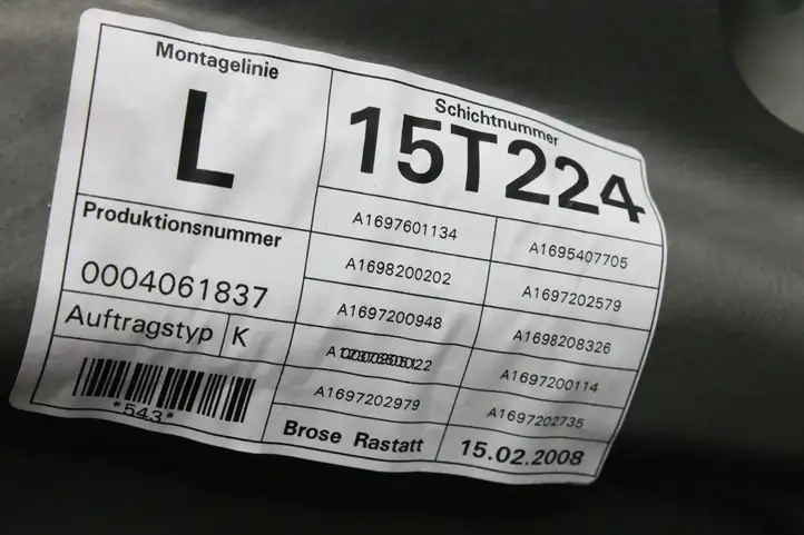 Mercedes-Benz B-class W245 (2005 - 2008) A1697202979 Электростеклоподъемник передний (комплект) — фото 8