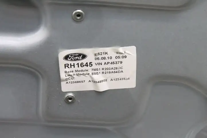 Ford Kuga I (2008 - 2012) 7M51R203A28DC Электростеклоподъемник передний (комплект) — фото 5