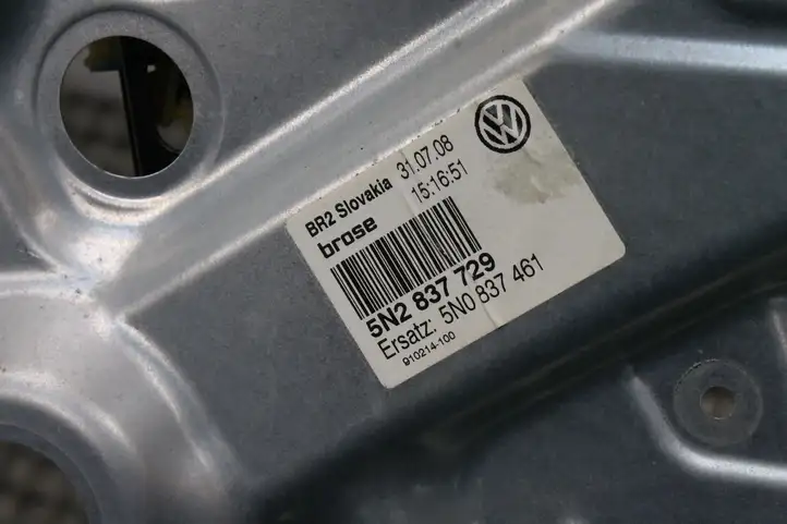 Volkswagen Tiguan (2007 - 2011) 5N2837729 Электростеклоподъемник передний (комплект) — фото 6