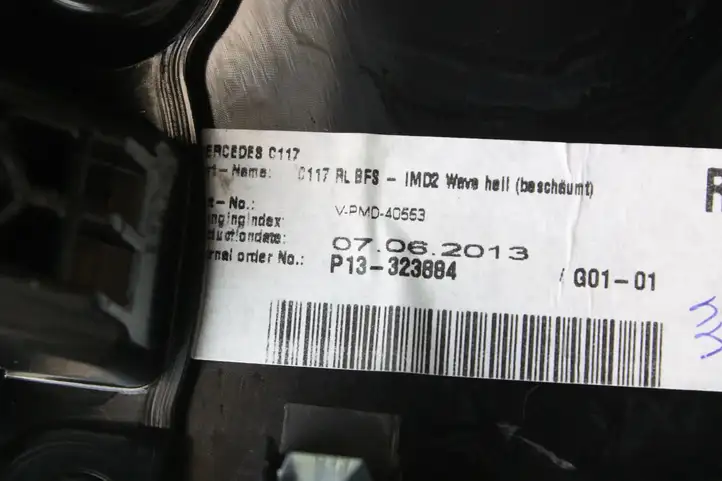 Mercedes-Benz CLA C117,X117,W117 (2013 - 2019) A1176800871 Декоративная планка — фото 8