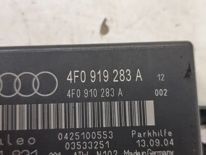 Audi A6 S6 C6 4F (2004 - 2008) 4F0919283A Блок управления парктрониками — фото 6