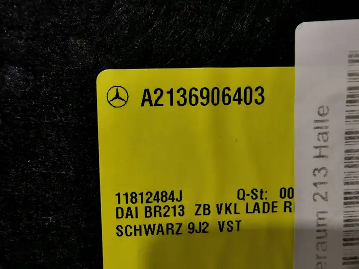 Mercedes-Benz E W213 (2016 - ) A2136906403 Боковая обшивка багажника — фото 3