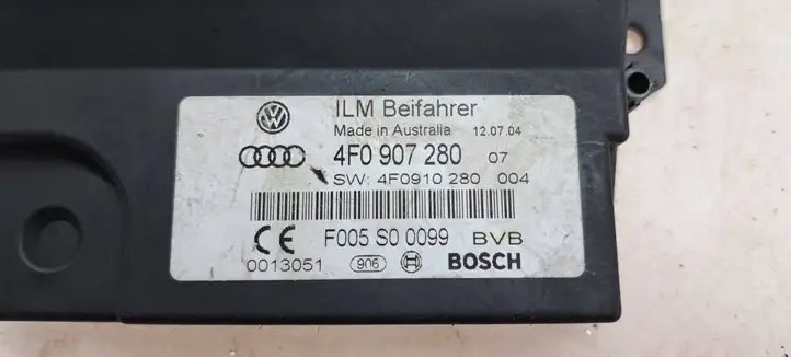 Audi A6 S6 C6 4F (2004 - 2008) 4F0907280 Прочие блоки управления — фото 3