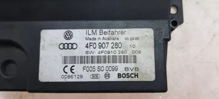 Audi A6 S6 C6 4F (2004 - 2008) 4F0907280 Прочие блоки управления — фото 3