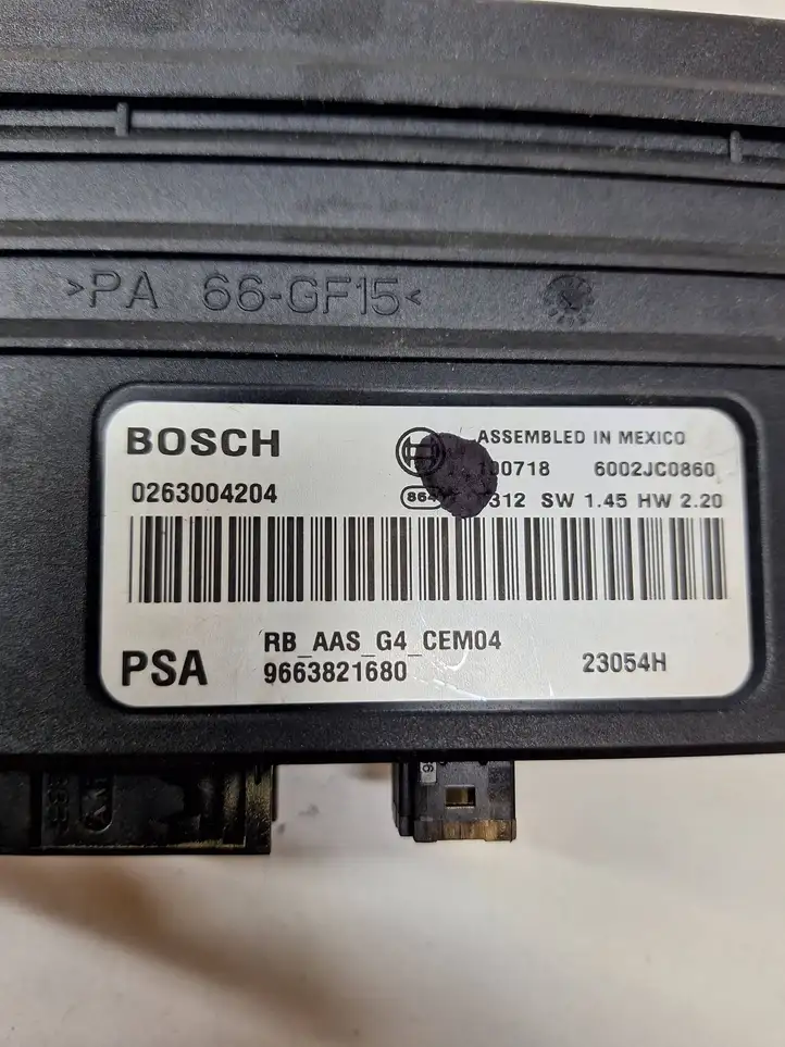 Citroen C4 I Picasso (2006 - 2013) 9663821680 Блок управления парктрониками — фото 4
