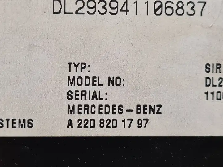 Mercedes-Benz E W211 (2002 - 2009) A2208201797 Прочие блоки управления — фото 5