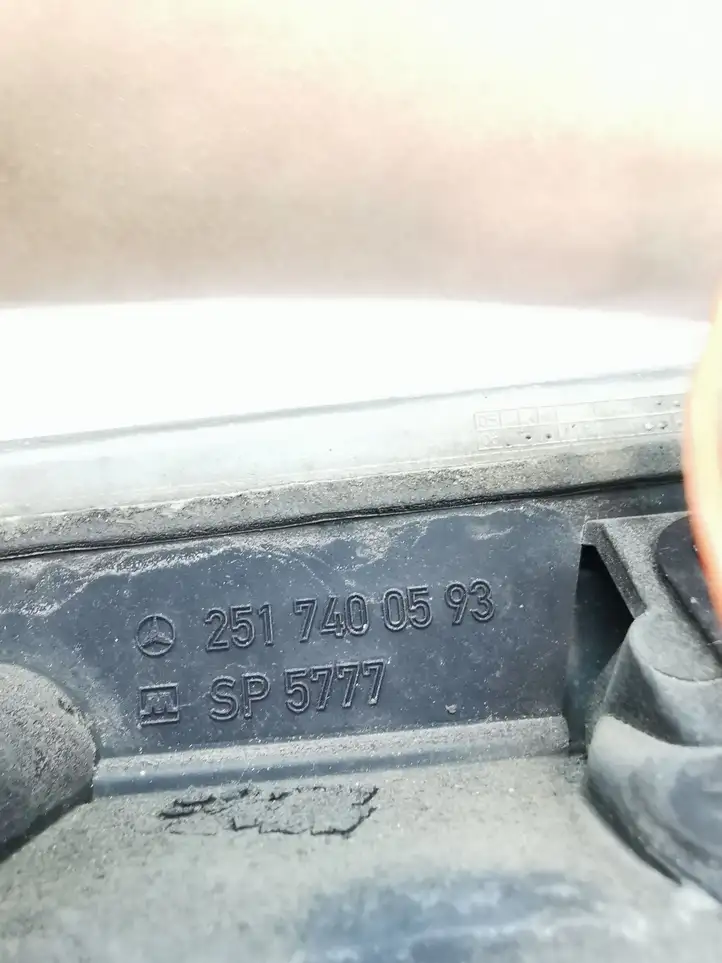 Mercedes-Benz R W251 (2005 - 2013) A2517400593 Подсветка номера — фото 6