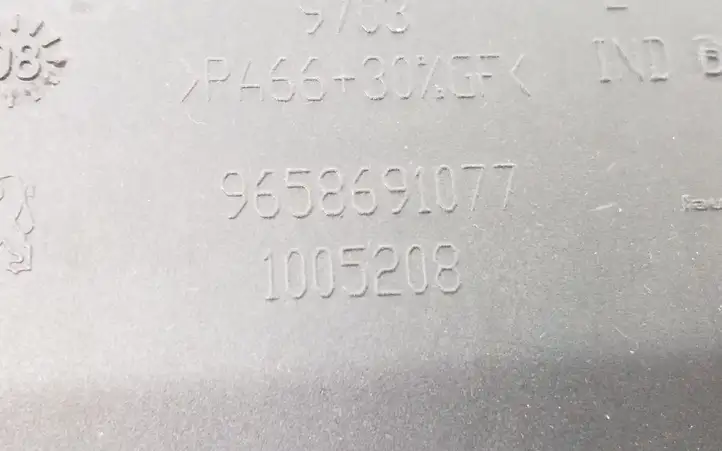 Peugeot 308 (2007 - 2013) 9658691077 Передняя пепельница — фото 6