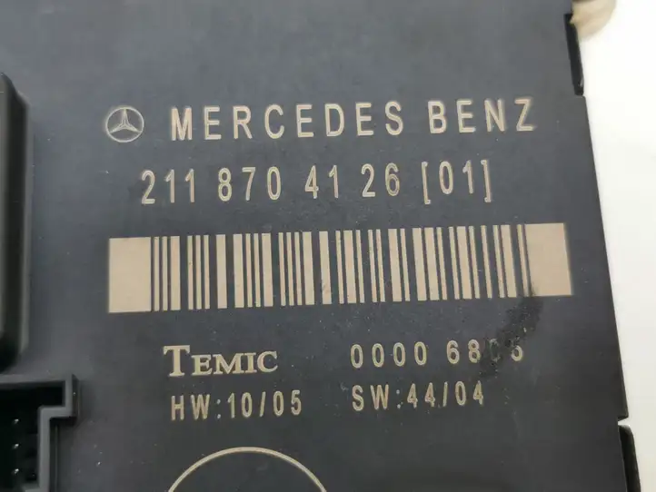 Mercedes-Benz E W211 (2002 - 2009) 2118704126 Блок управления дверью — фото 6