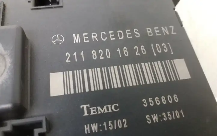 Mercedes-Benz E W211 (2002 - 2009) 2118201626 Блок управления дверью — фото 5