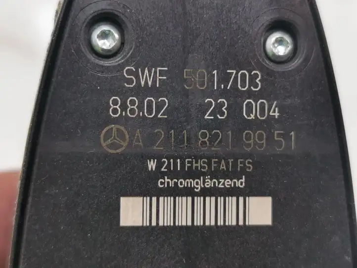 Mercedes-Benz E W211 (2002 - 2009) A2118219951 Блок кнопок стеклоподъемников — фото 5