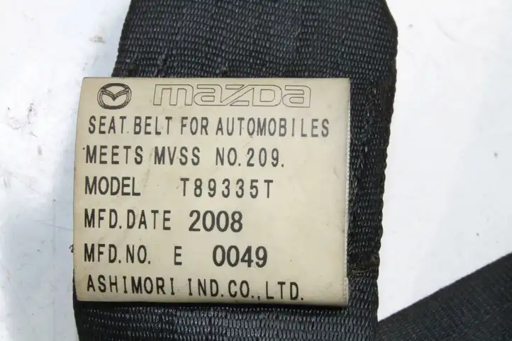 Mazda 5 (2005 - 2010) C235H Передний ремень безопасности — фото 5