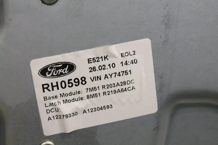 Ford Kuga I (2008 - 2012) 8M51R219A64CA Электростеклоподъемник передний (комплект) — фото 4