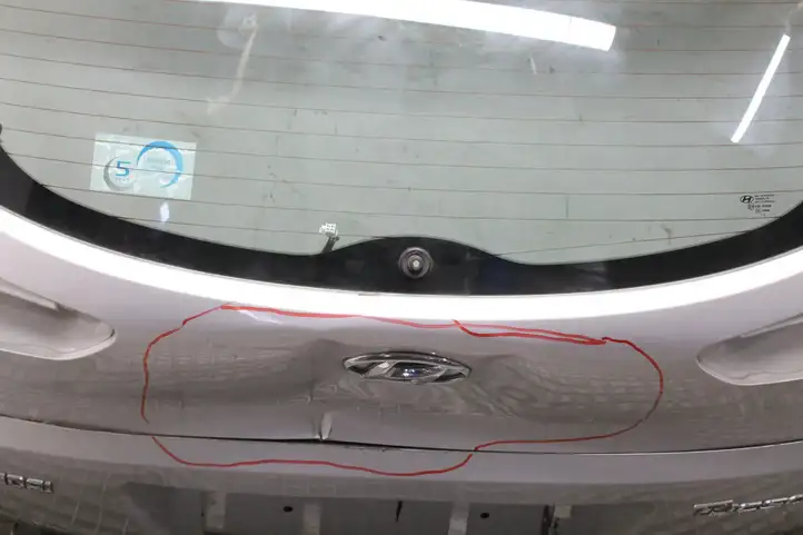Hyundai Tucson TL (2015 - ) Крышка багажника — фото 10