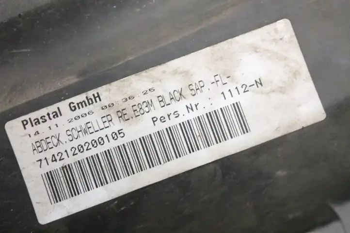 BMW X3 E83 (2003 - 2010)  7142120200105 Порог