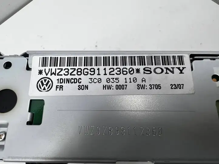 Volkswagen PASSAT B6 (2005 - 2010) 3C0035110A CD/DVD чейнджер — фото 5