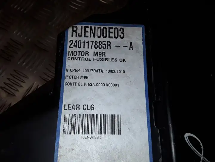 Renault Laguna III (2007 - 2015) 243800004R Крышка ящика предохранителей — фото 5