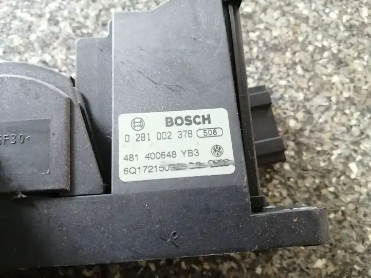 Volkswagen Polo (2001 - 2005) 0281002378 Педаль акселератора — фото 1