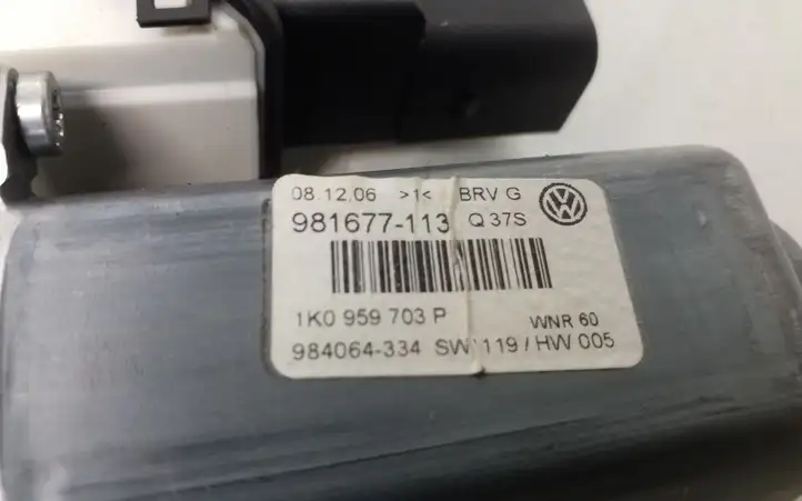 Volkswagen PASSAT B6 (2005 - 2010) 1K0959703P Стеклоподъемник задней двери — фото 3