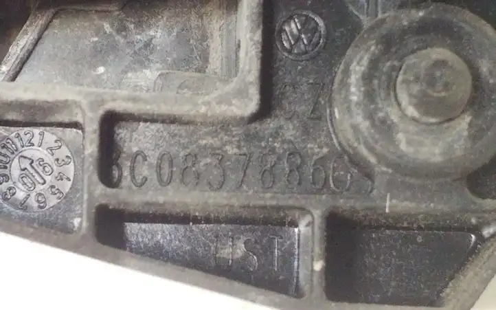 Volkswagen PASSAT B6 (2005 - 2010) 3C0837886G Наружная ручка задней двери — фото 4