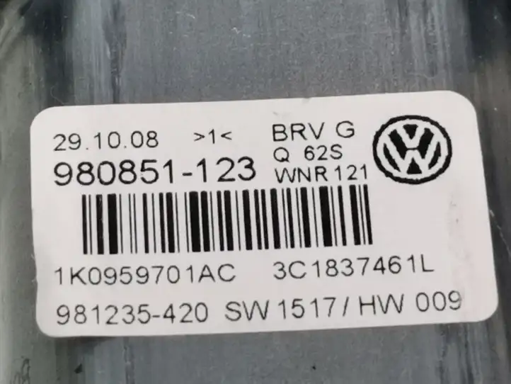 Volkswagen PASSAT B6 (2005 - 2010) 1K0959793N Мотор стеклоподъемника передний — фото 3