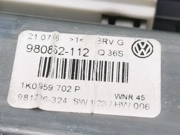 Volkswagen PASSAT B6 (2005 - 2010) 1K0959702P Стеклоподъемник задней двери — фото 10
