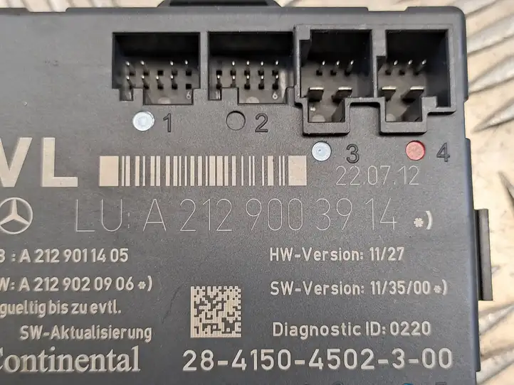 Mercedes-Benz C W204 (2007 - 2014) A2129003914 Блок управления дверью — фото 2