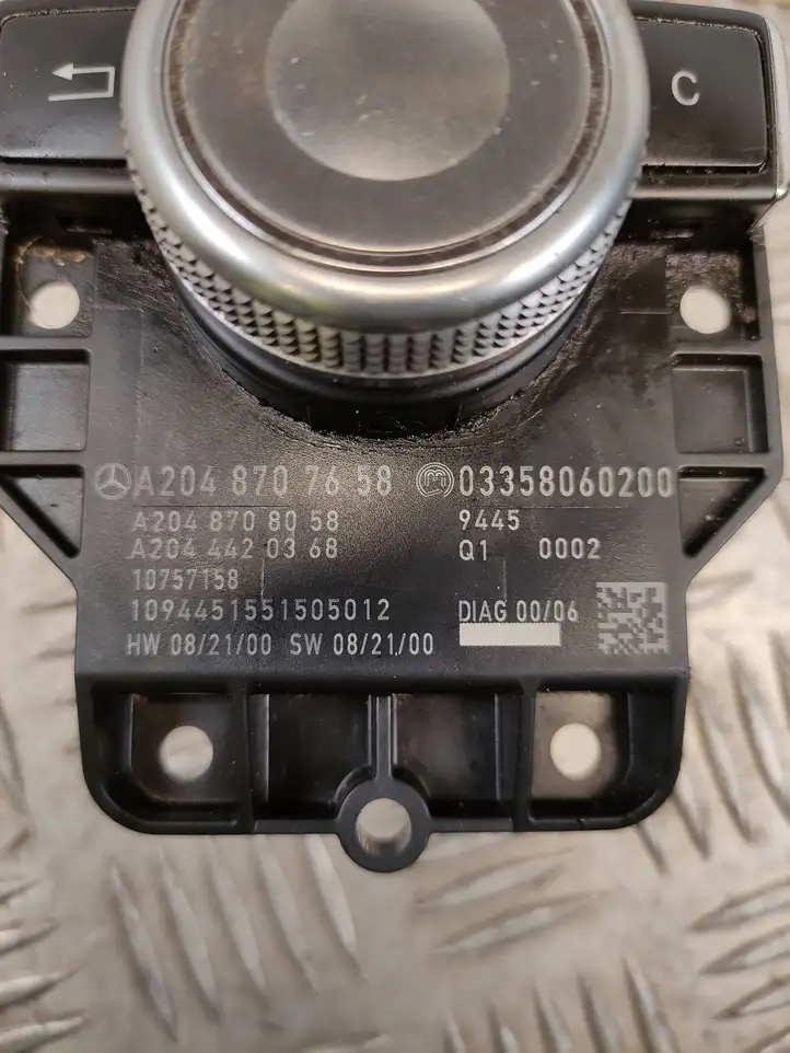 Mercedes-Benz C W204 (2007 - 2014) A2048707658 Мултифункционный включатель управления / ручка — фото 3