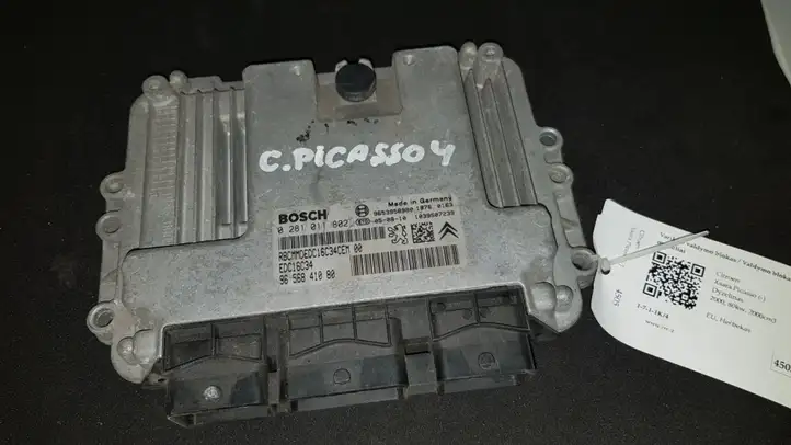 Citroen Xsara Picasso (1999 - 2012) 0281011802 Блок управления двигателем (ЭБУ) — фото 1