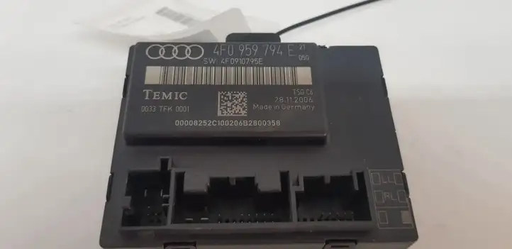 Audi A6 S6 C6 4F (2004 - 2008) 4F0959794E Прочие блоки управления — фото 2