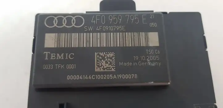 Audi A6 S6 C6 4F (2004 - 2008) 4F0959795E Прочие блоки управления — фото 3