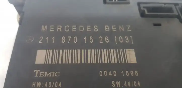 Mercedes-Benz E W211 (2002 - 2009) 2118701526 Прочие блоки управления — фото 3