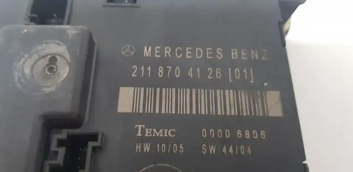 Mercedes-Benz E W211 (2002 - 2009) 2118704126 Прочие блоки управления — фото 2