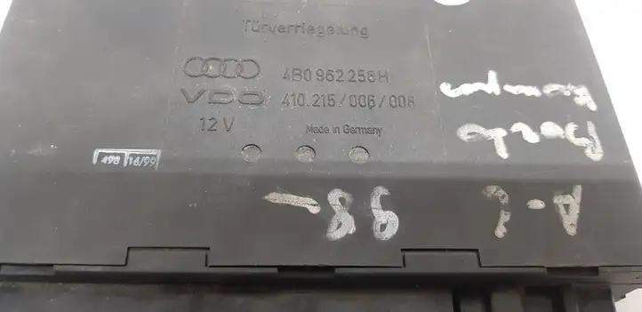 Audi A6 S6 C5 4B (2001 - 2004) 4B0962258H Модуль комфорта — фото 2