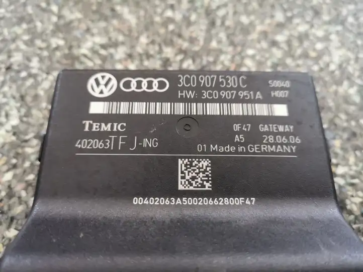 Audi A6 S6 C6 4F (2004 - 2008) 3C0907530C Прочие блоки управления — фото 3