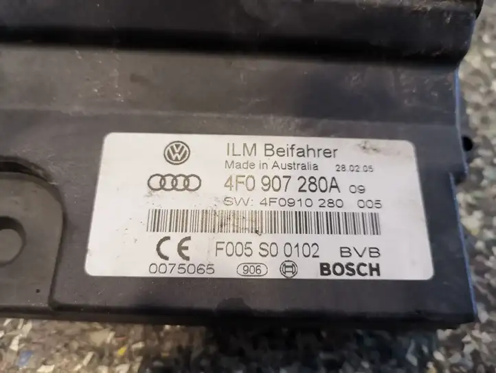 Audi A6 S6 C6 4F (2004 - 2008) 4F0907280A Прочие блоки управления — фото 2
